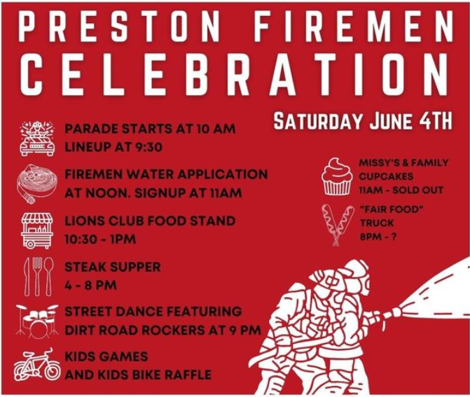 Preston Fireman Celebration